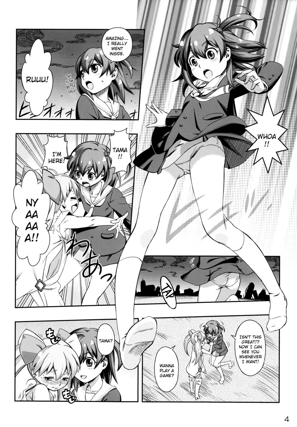 Hentai Manga Comic-Immoral Battle!-Read-3